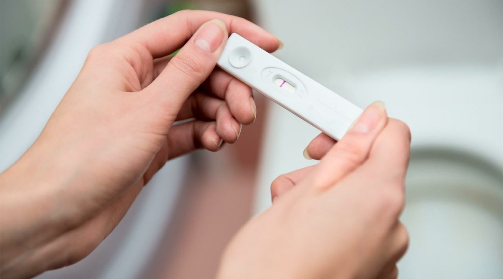 Poze cu test de sarcina negativ