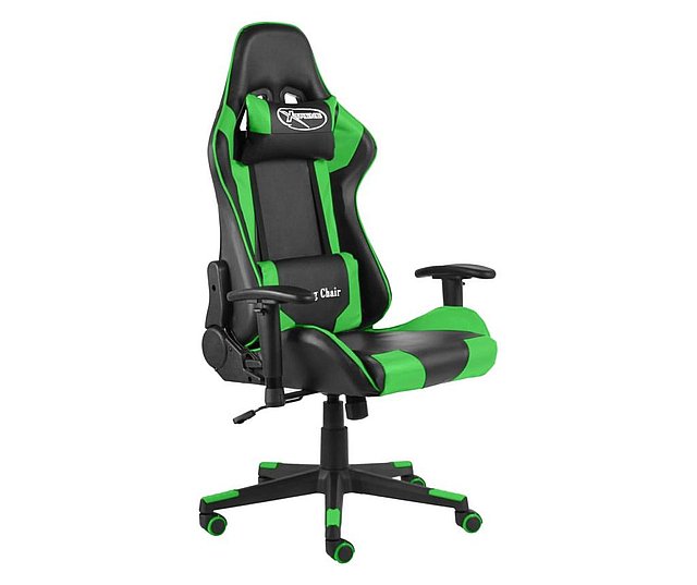 scaun gaming verde