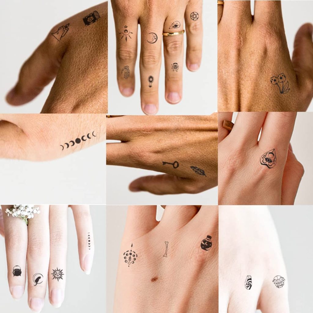 Tatuaje mici pe mana