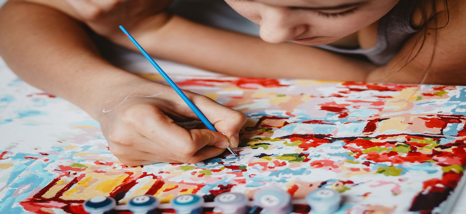 pictura pe numere copii