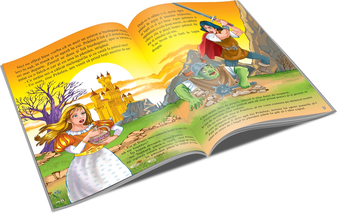 basme in limba romana