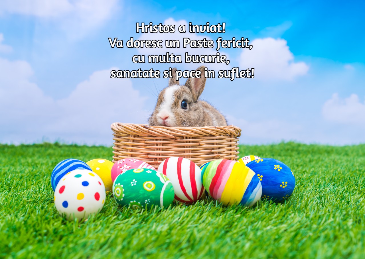 Mesaje de Paste – Surprinde-i pe cei dragi cu aceste urari speciale! felicitare de paste