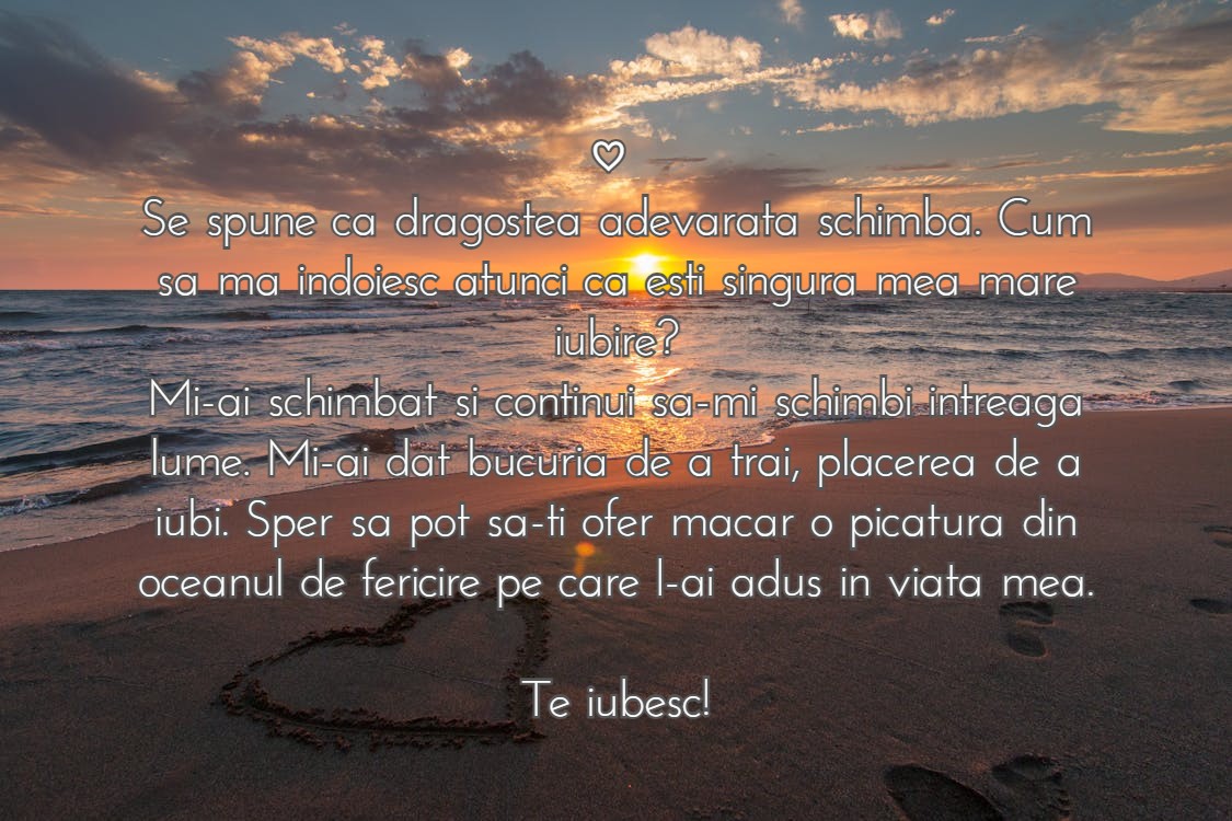 cea mai romantica declaratie de dragoste