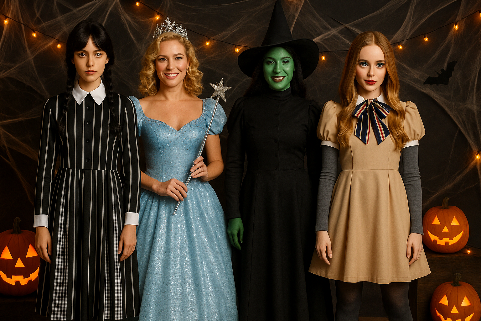 Top 10 costume de Halloween populare în 2025 (inspirate din filme și seriale)