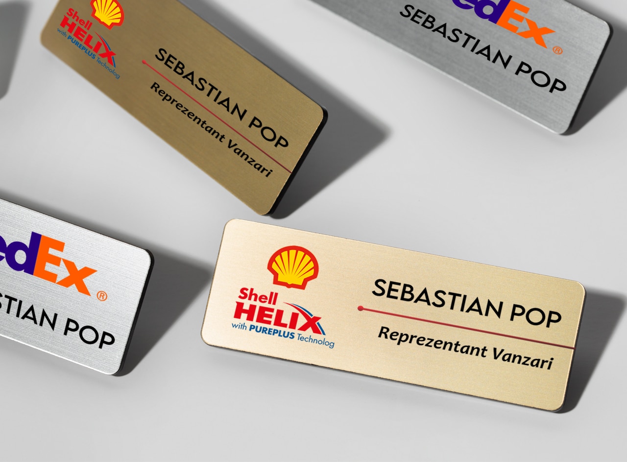 Ecusoane cu magnet personalizate – imagine profesională pentru orice firmă