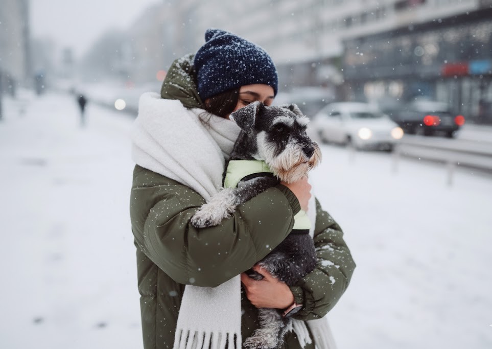 Când devine gerul un risc pentru câini și pisici. Ce soluții au stăpânii