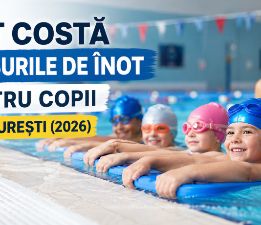 Cât costă cursurile de înot pentru copii în București (2026)